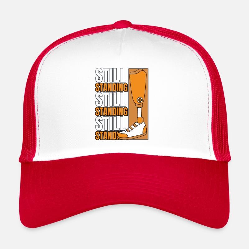 Still Standing Artificial Legs User Leg Prosthesis Trucker Cap