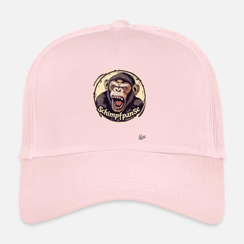 Scolding Rumin: The Scolding Monkey Chimpanzee Trucker Cap