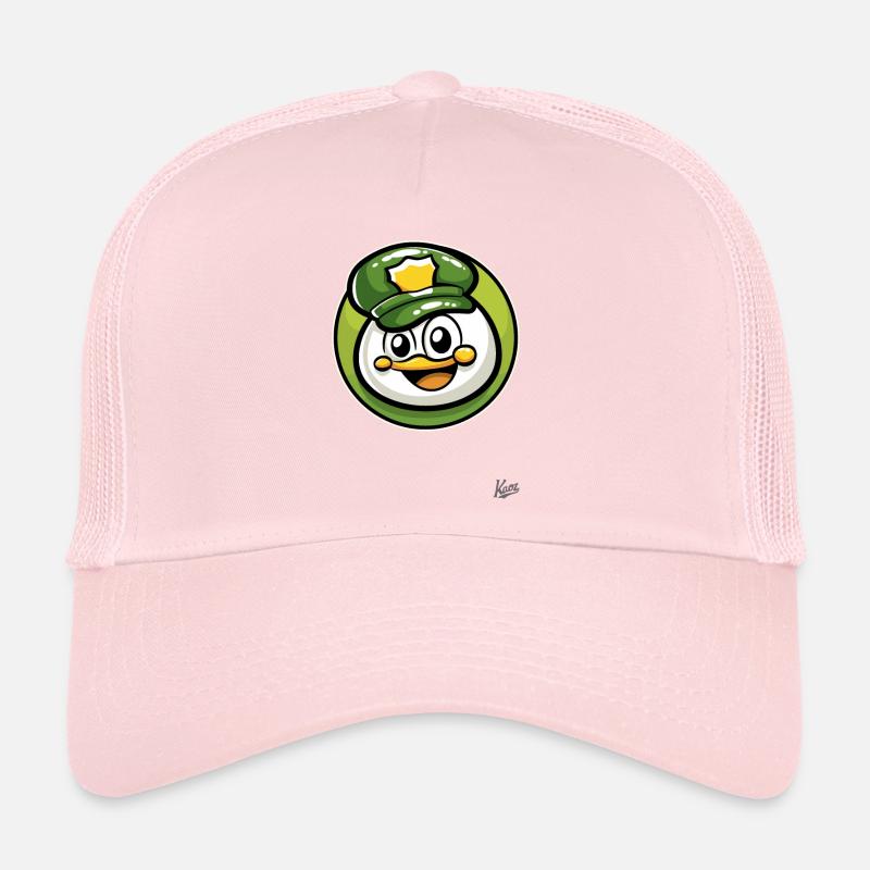 Petit oiseau policier mignon Casquette trucker 