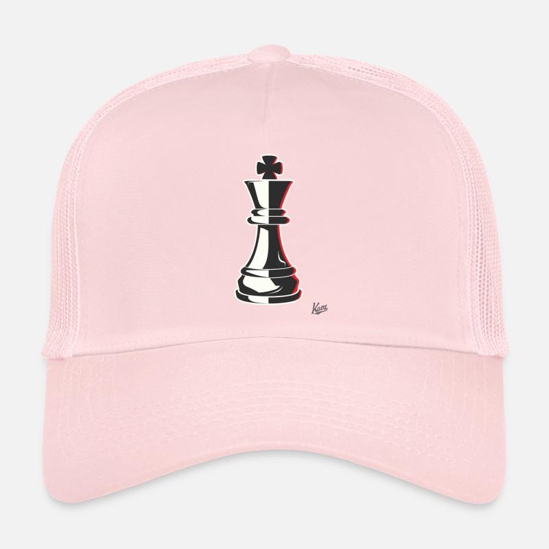 Roi des échecs Casquette trucker 