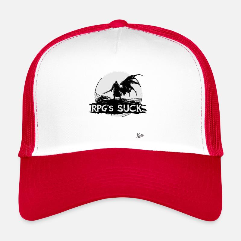 Dragon fighter : les jeux RPG sont stupides Casquette trucker 
