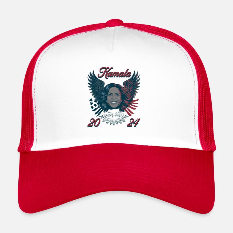 Kamala 2024 Bald Eagle - Trucker Cap - Weiß/Rot