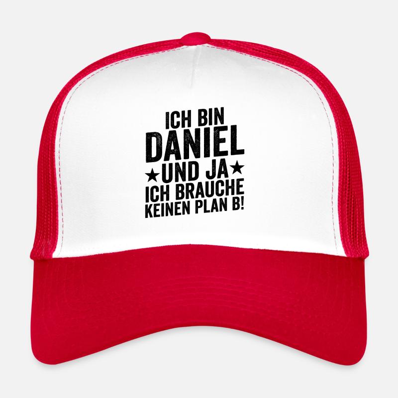 Prénom Daniel Casquette trucker 