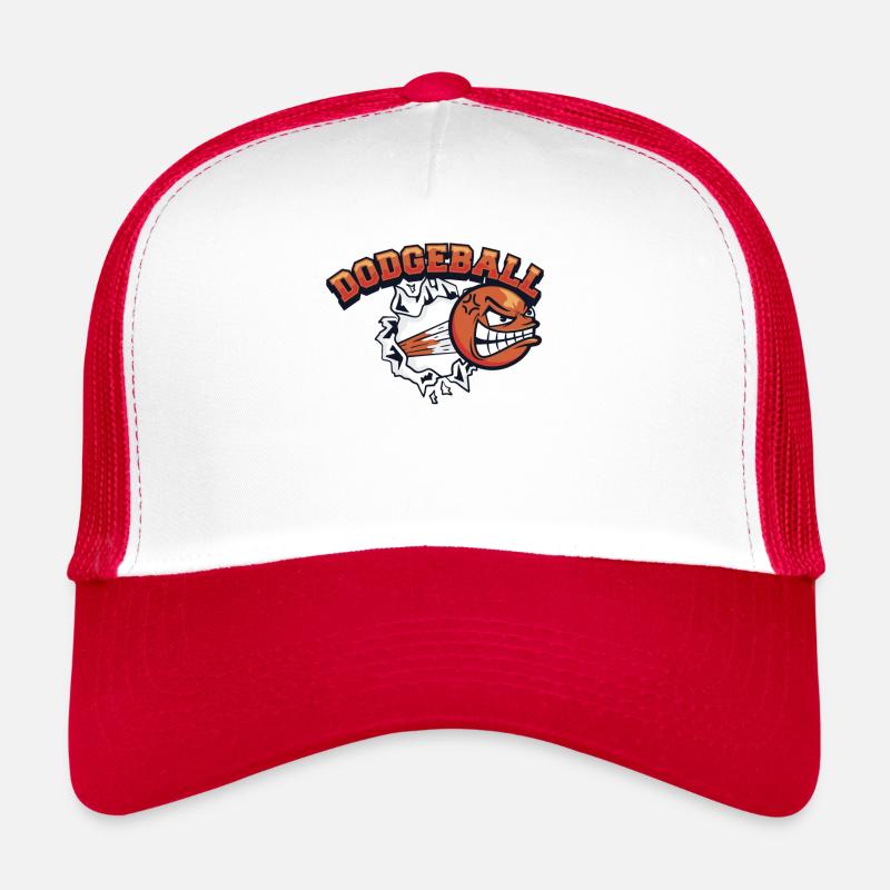 Dodgeball Game Prisonball Team Player Dodgeball Trucker Cap