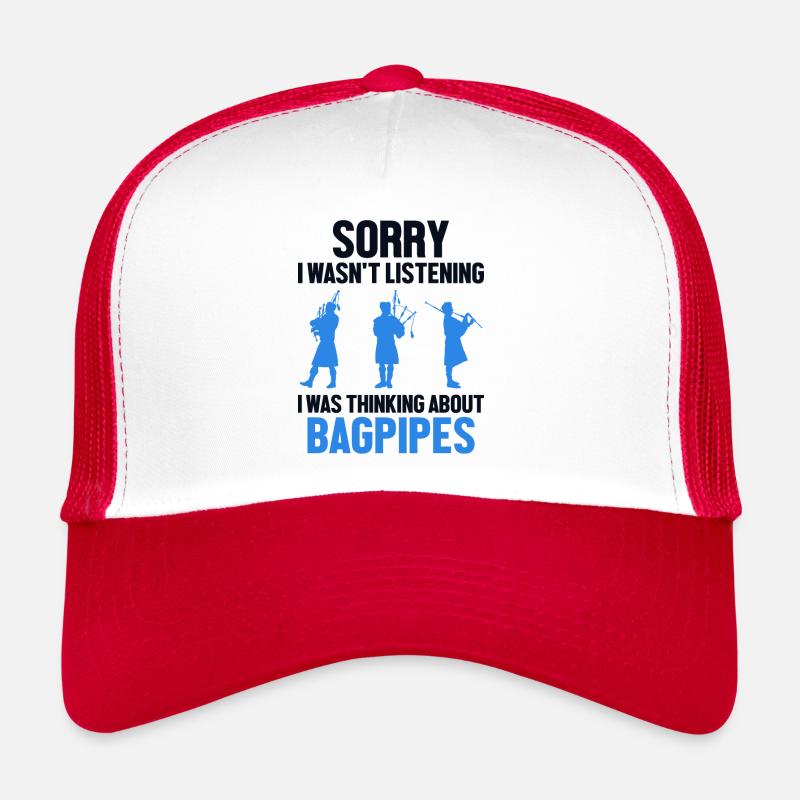 Je pensais à la cornemuse Blowpipe Great Casquette trucker 