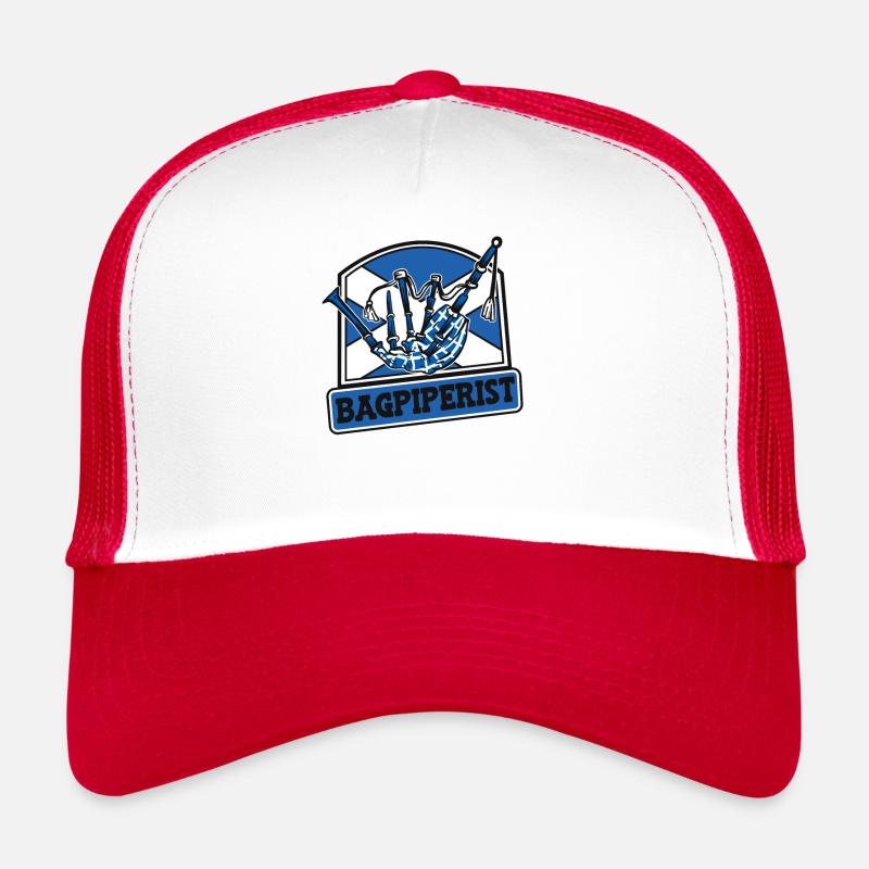 Bagpiperist Leçons de cornemuse Sarbacane Great Casquette trucker 