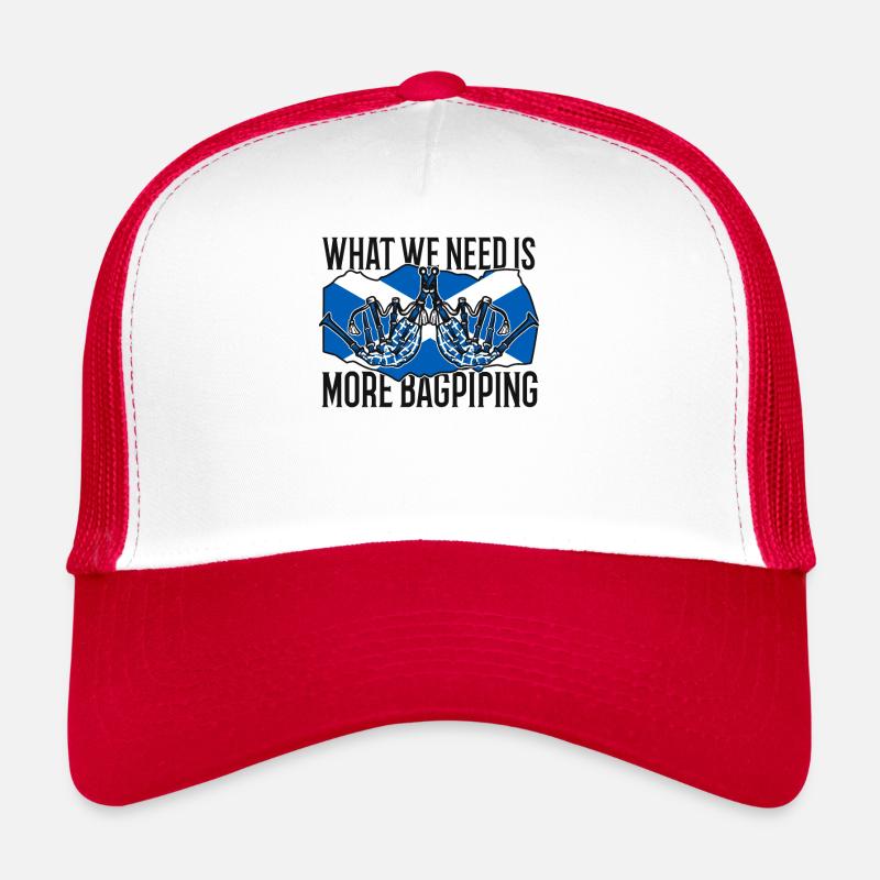 Ce dont nous avons besoin, c’est de plus de joueur de sarbacane de cornemuse Casquette trucker 
