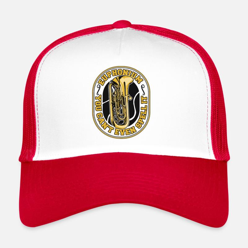 Man kann es nicht einmal schreiben Instrument Euphonist Trucker Cap