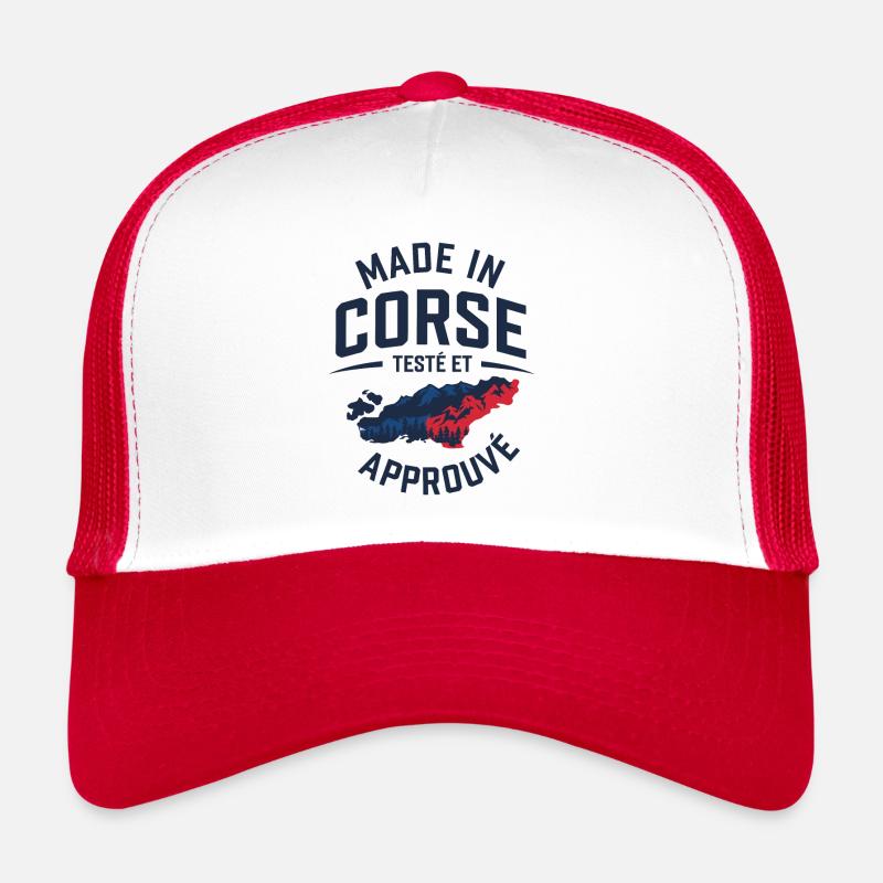 Made In Corse Testé Et Approuvé Casquette trucker 
