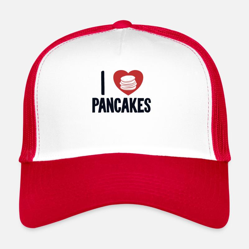 J’adore les recettes de crêpes Griddlecake Flapjack Casquette trucker 