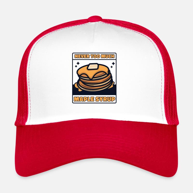 Jamais trop de recettes de sirop d’érable Flapjack Casquette trucker 