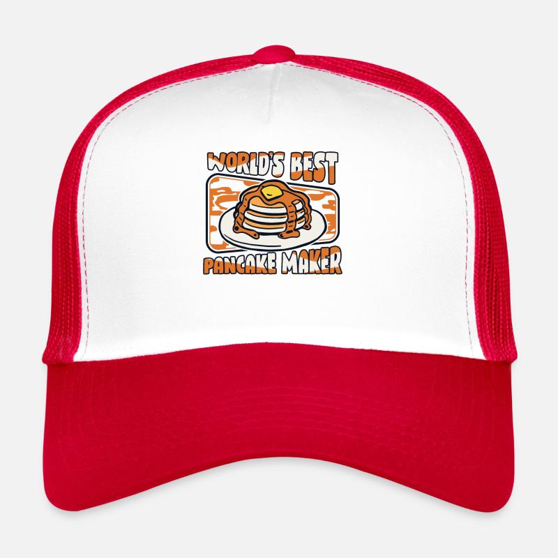 Meilleures recettes de crêpières au monde Griddlecake Casquette trucker 