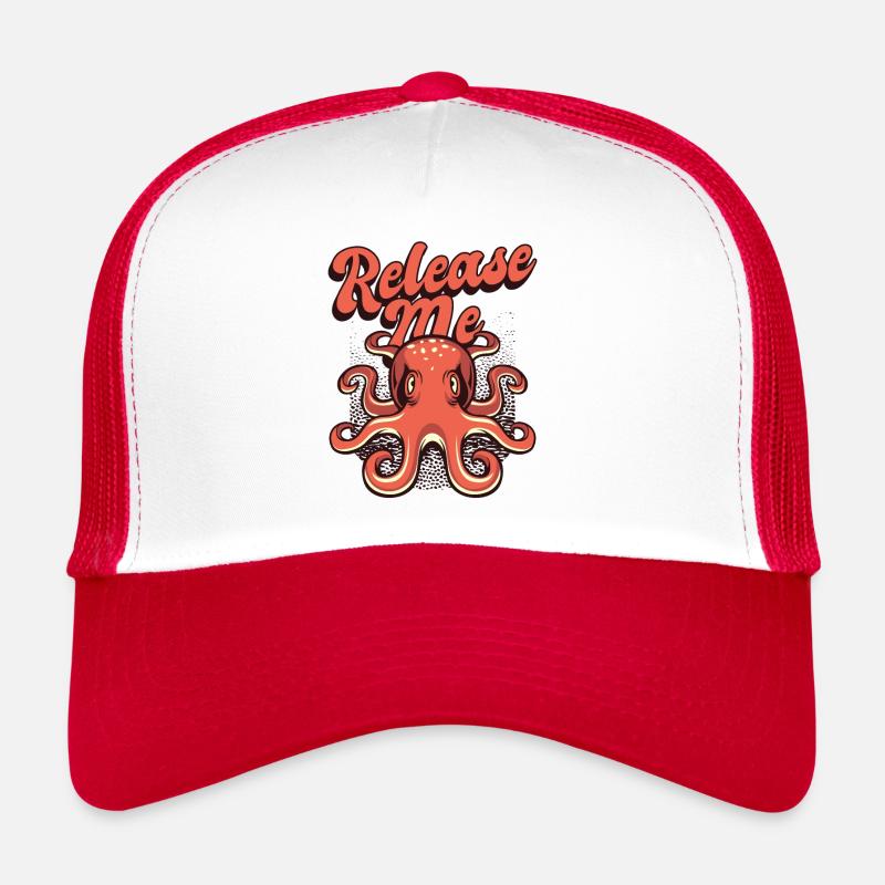 Relâchez-moi Octopoda Cephalopoda Octopodes Lover Casquette trucker 