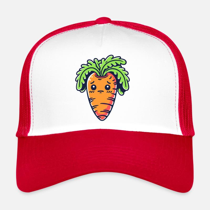 Carotte timide Casquette trucker 