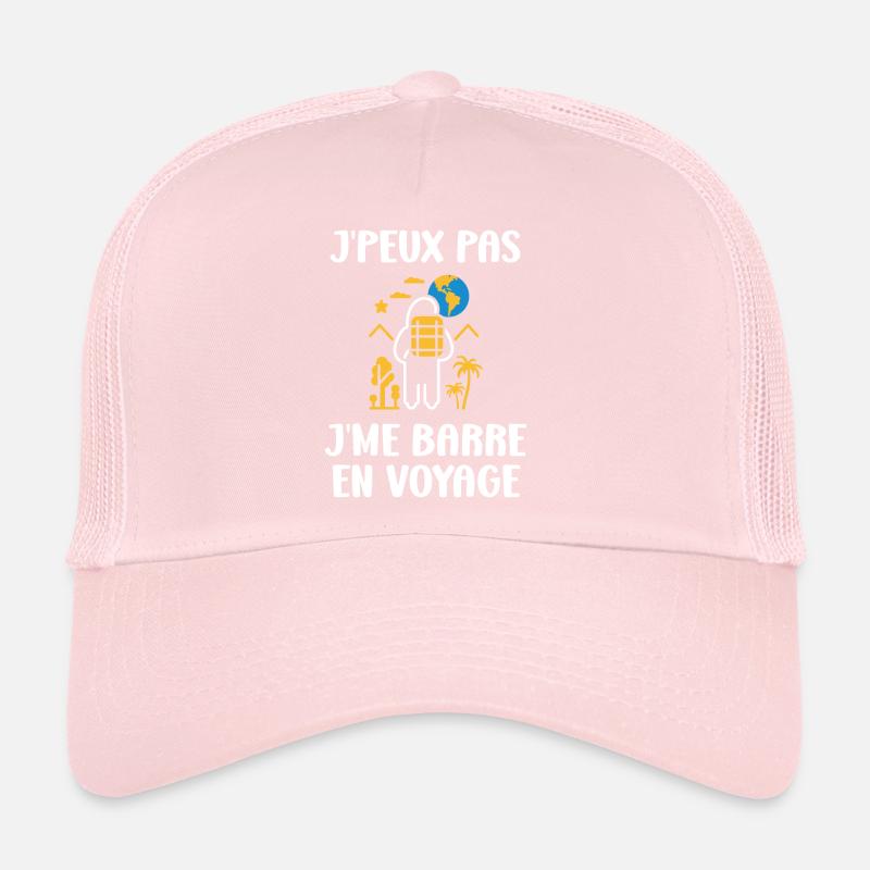 Voyage Humour vacances Casquette trucker 
