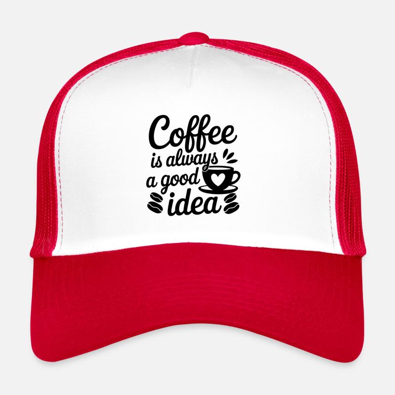 Lustiger Kaffee Spruch Kaffeeliebhaber Trucker Cap