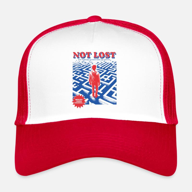Crise de la quarantaine Loading - Je ne suis pas perdu - verloren Casquette trucker 