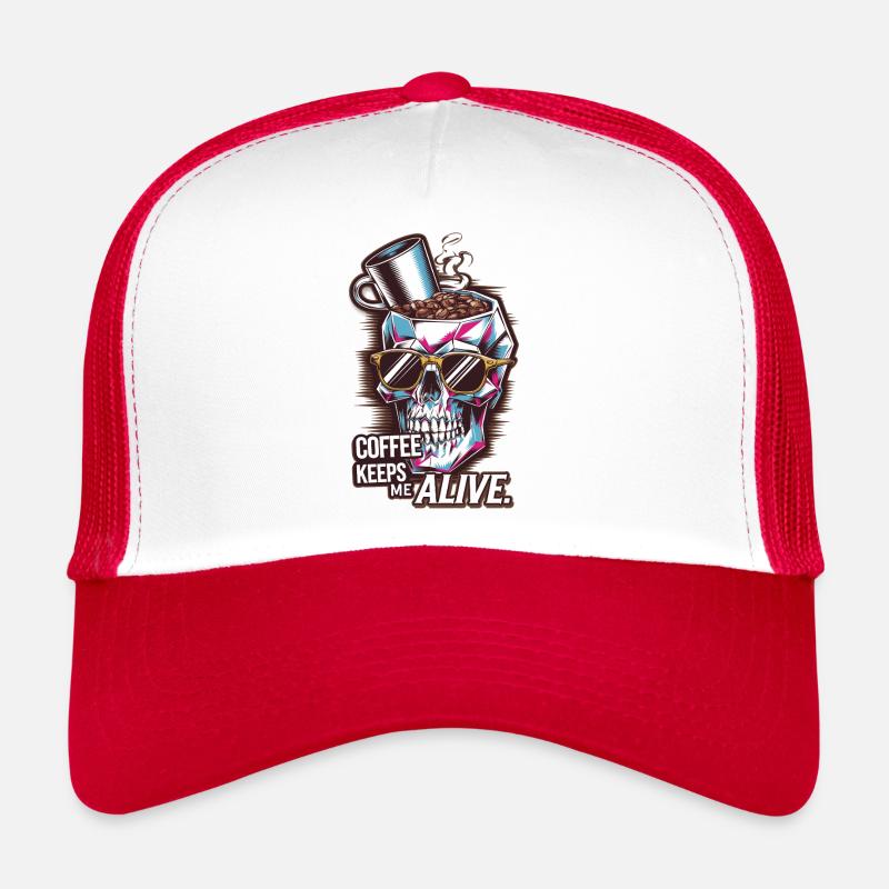Kaffee = Leben Trucker Cap