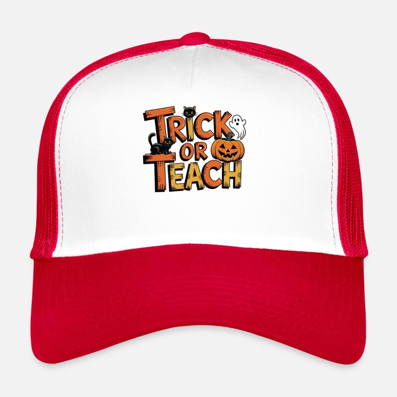T-shirt Trick or Teach Casquette trucker 