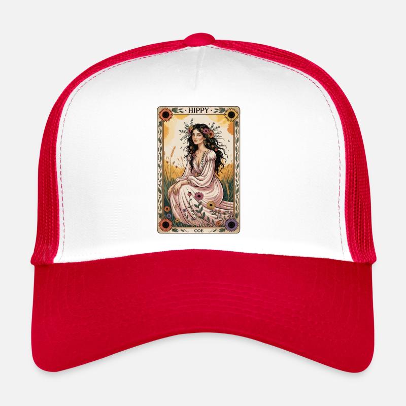 Hippy Tarot Card – Boho Woman Trucker Cap