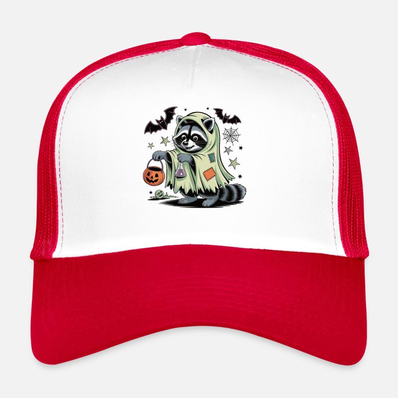 Costume da procione di Halloween Cappellino sportivo
