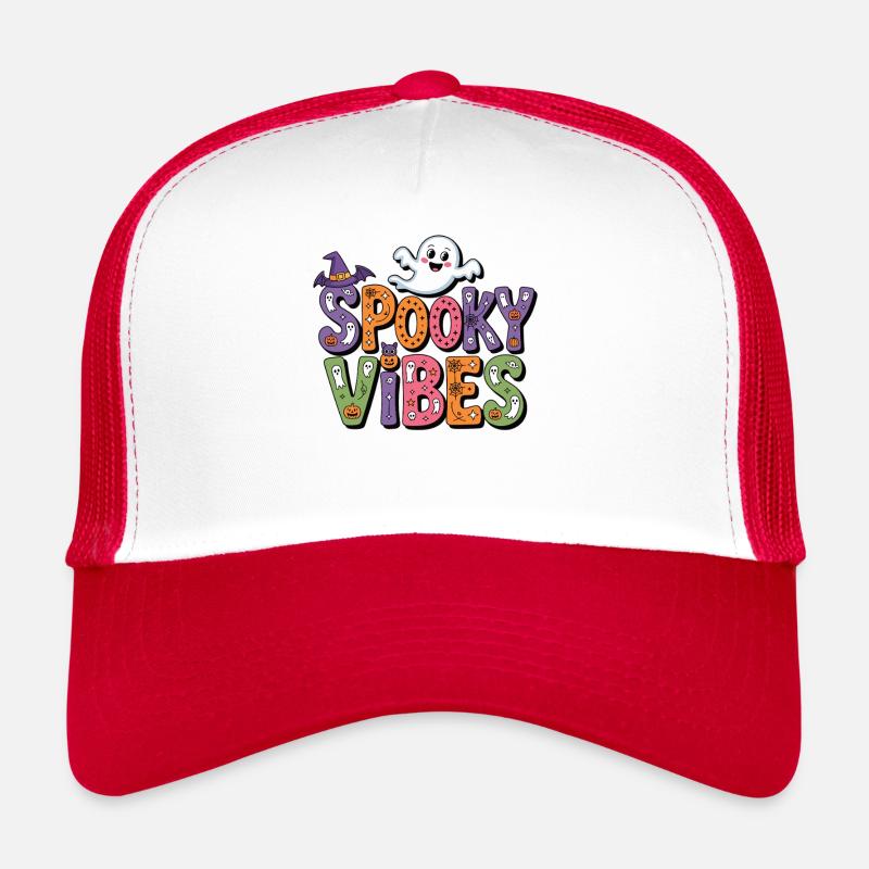 Spooky Vibes Halloween Trucker Cap