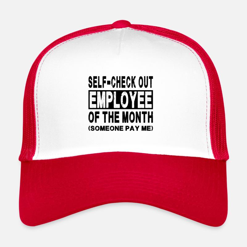 Self-Check Out - Employé du mois Casquette trucker 