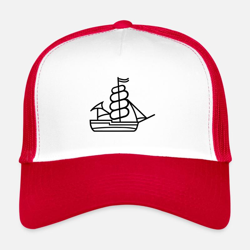 Bateau pirate Casquette trucker 