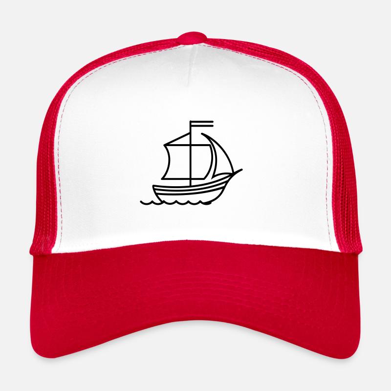 Bateau pirate Casquette trucker 