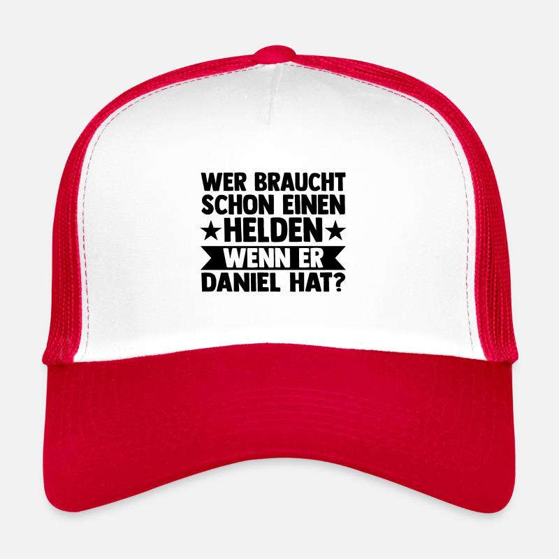 Prénom Daniel Casquette trucker 