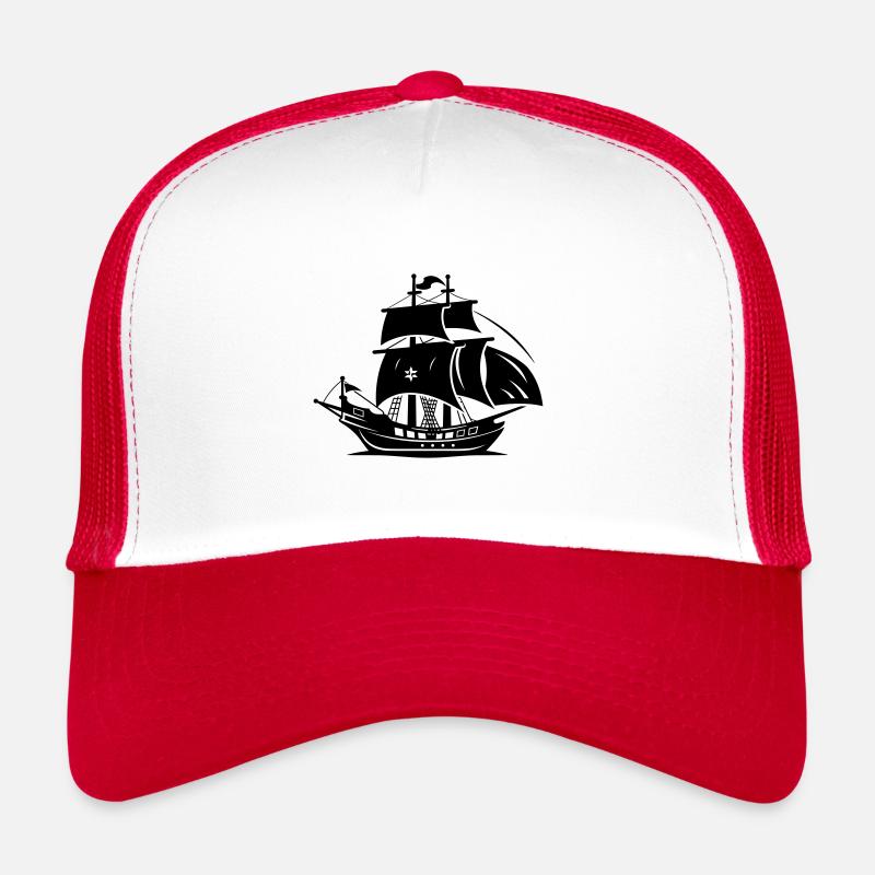 Piratenschiff Trucker Cap