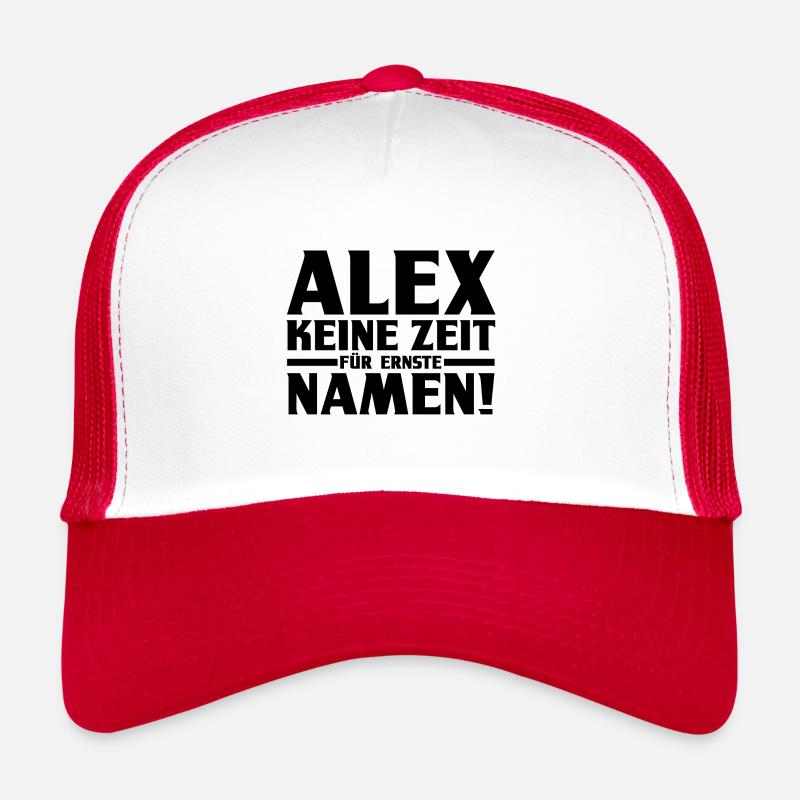 Alexander Alexandra Alexa Alex Trucker Cap