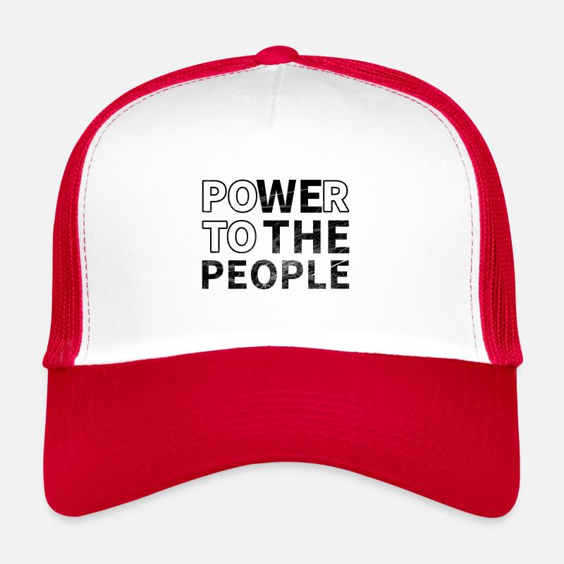 Le pouvoir au peuple - Nous le peuple Casquette trucker 