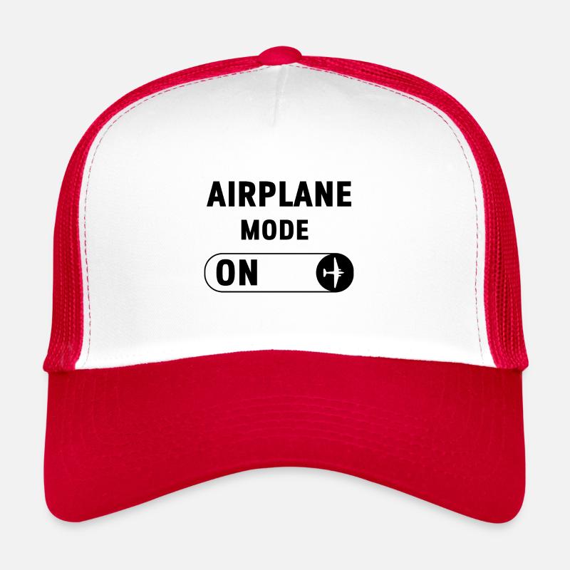 Pilot Airplane Mode On Trucker Cap