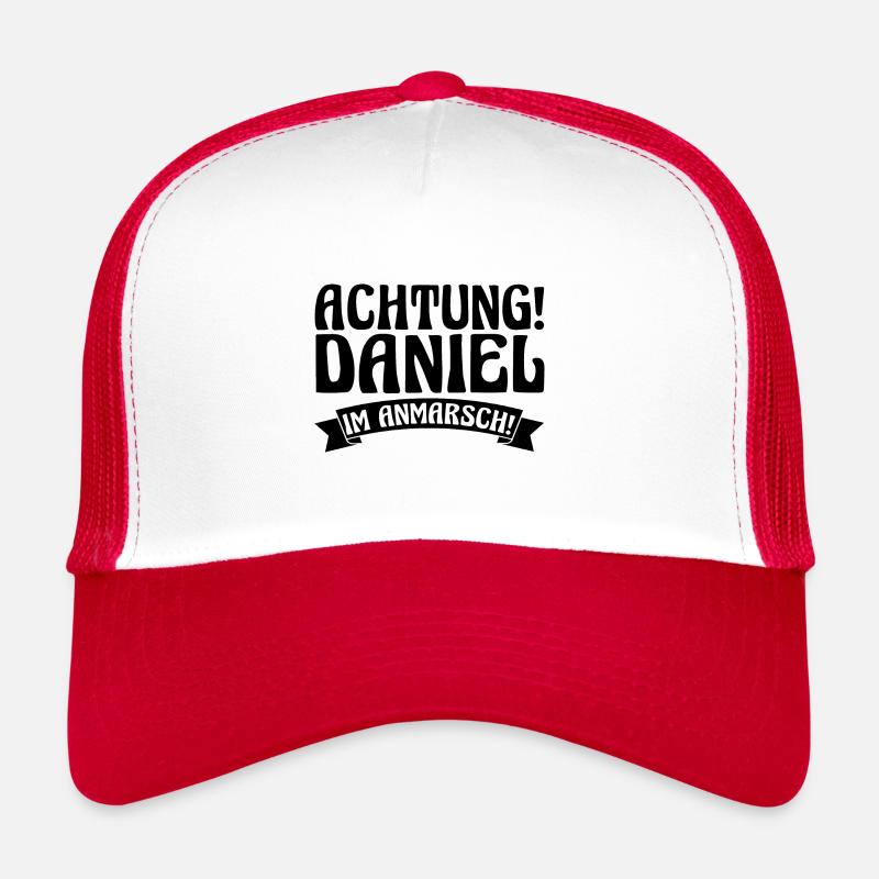Prénom Daniel Casquette trucker 