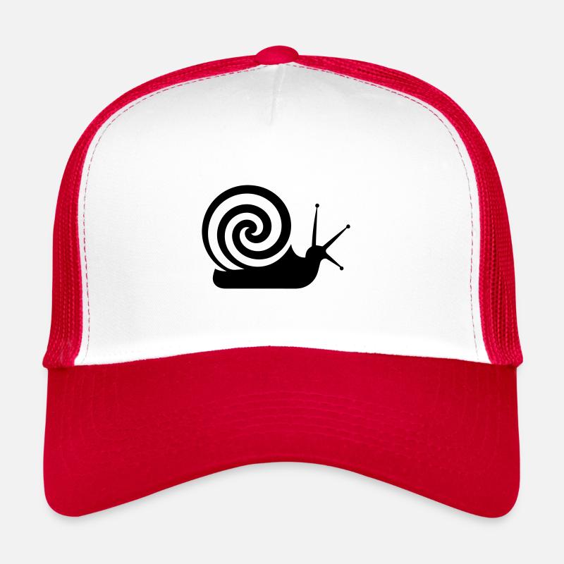 Escargot Casquette trucker 