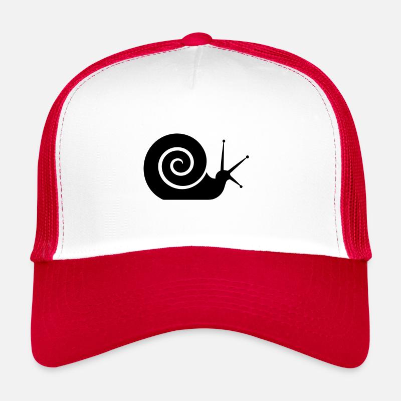 Escargot Casquette trucker 