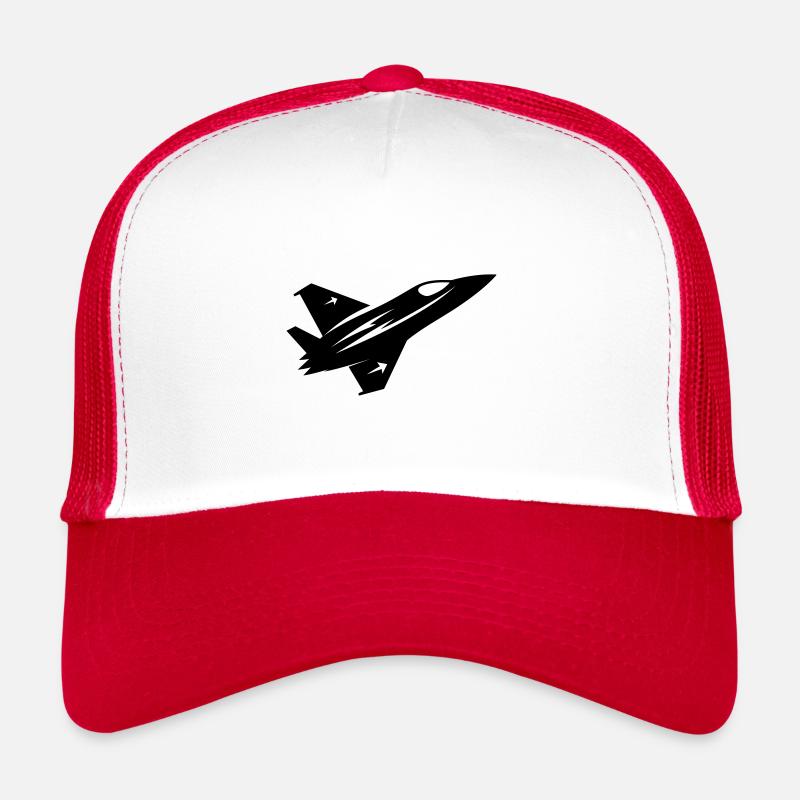 Fighter jet Trucker Cap