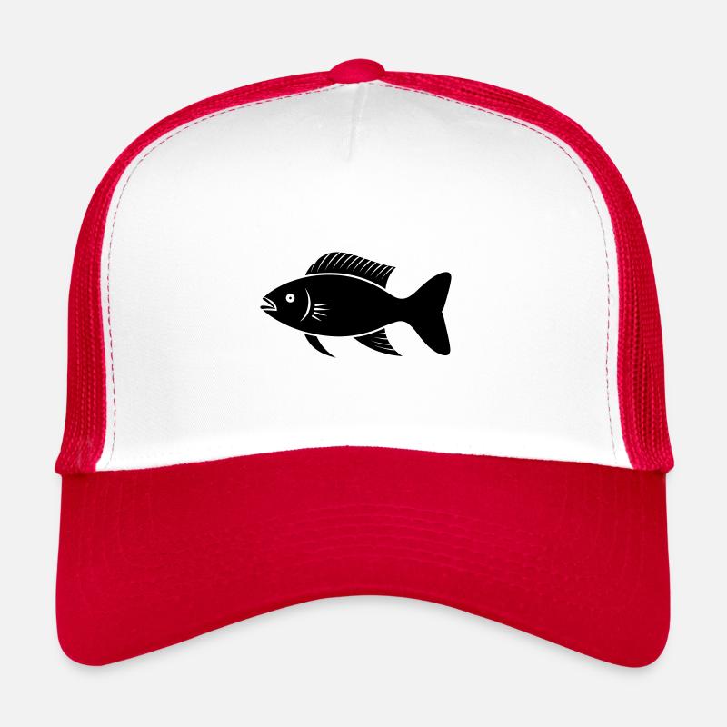 Kleiner Karpfenfisch Trucker Cap