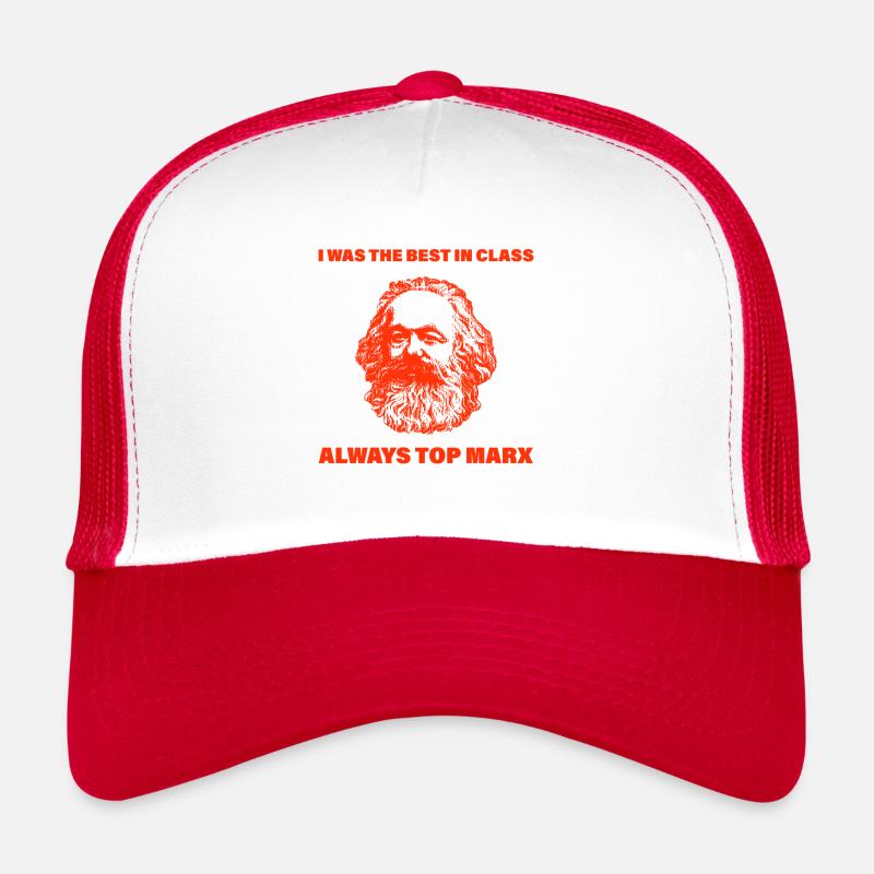 Communism Lenin Marx class struggle saying Trucker Cap
