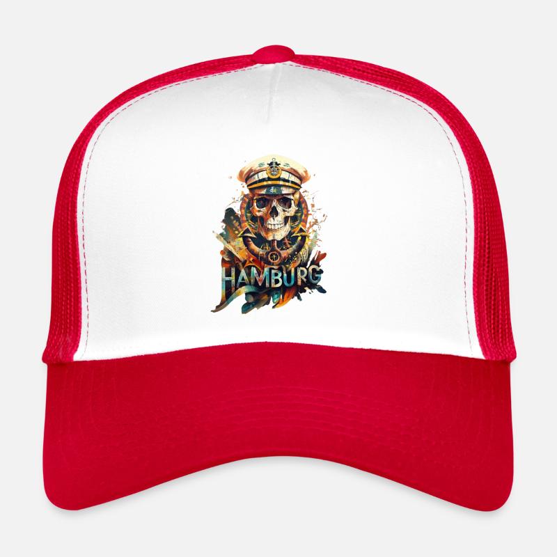 Mega cool clothes and accessories for hamburgers Trucker Cap