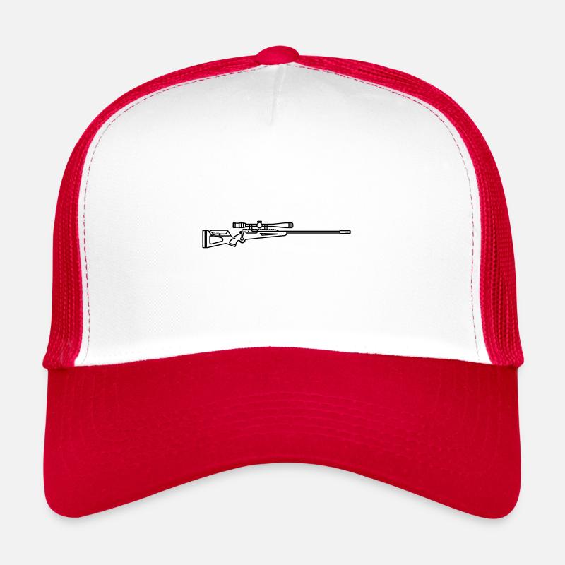 Sniper Shotgun Trucker Cap