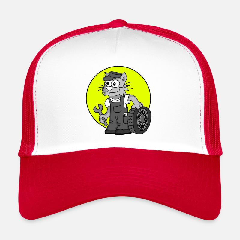 Beruf KFZ-Mechaniker Retro Trucker Cap
