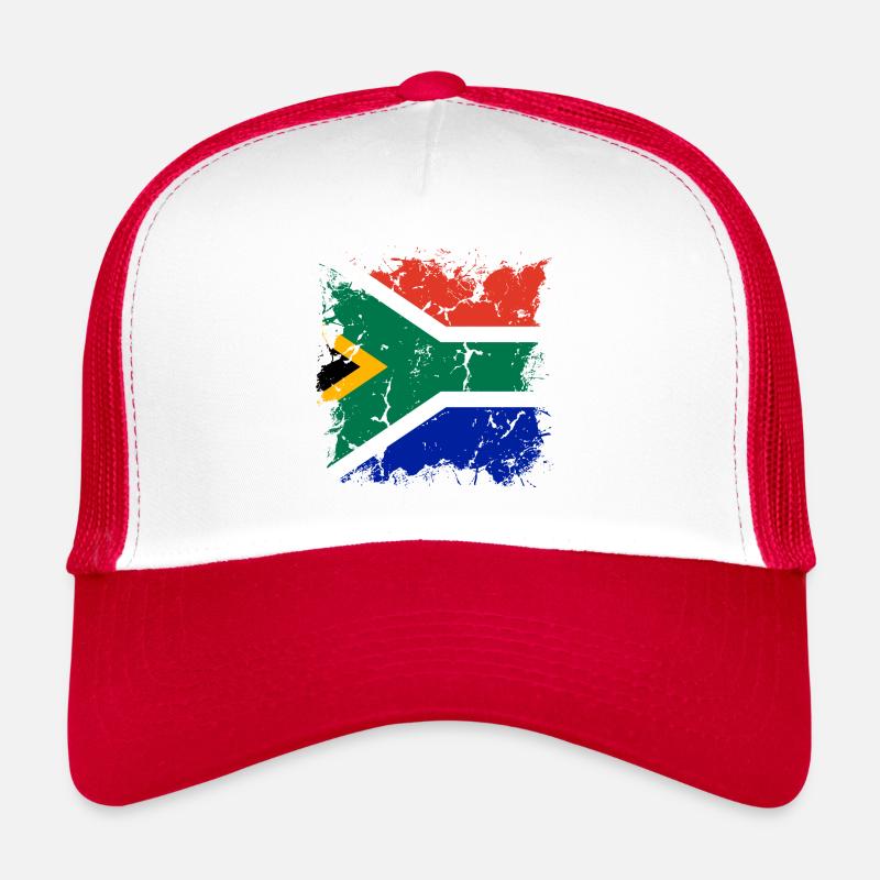 Afrique du Sud Drapeau Afrique Afrique Afrique du Sud Casquette trucker 