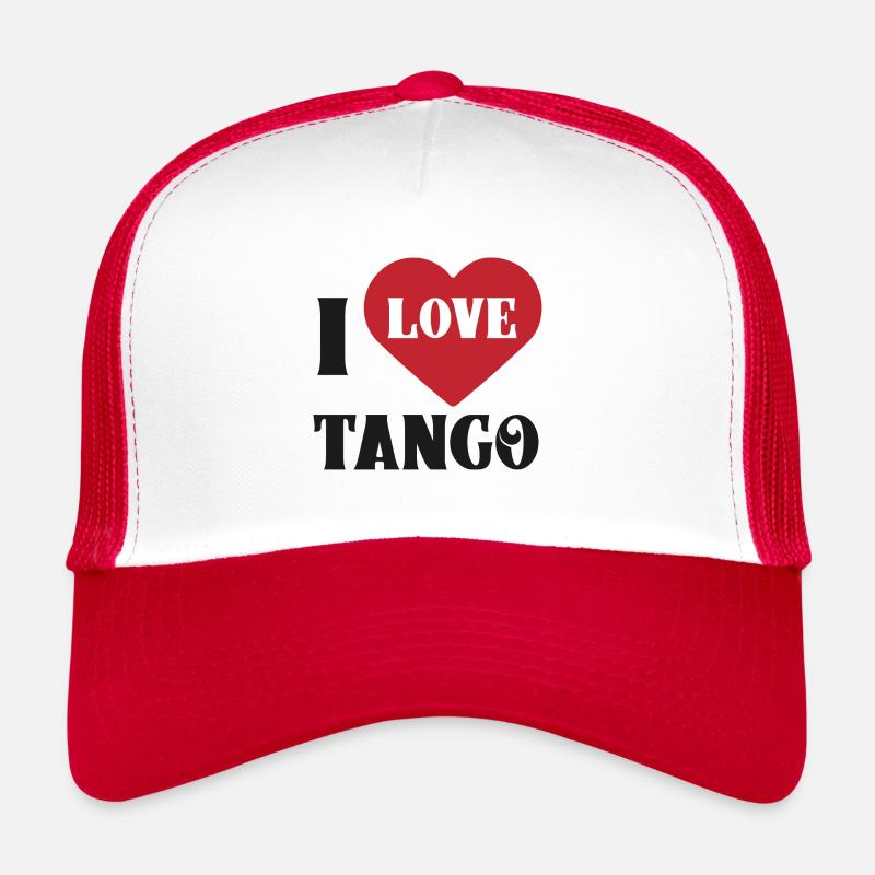 Ich Liebe Tango - Trucker Cap - Weiß/Rot