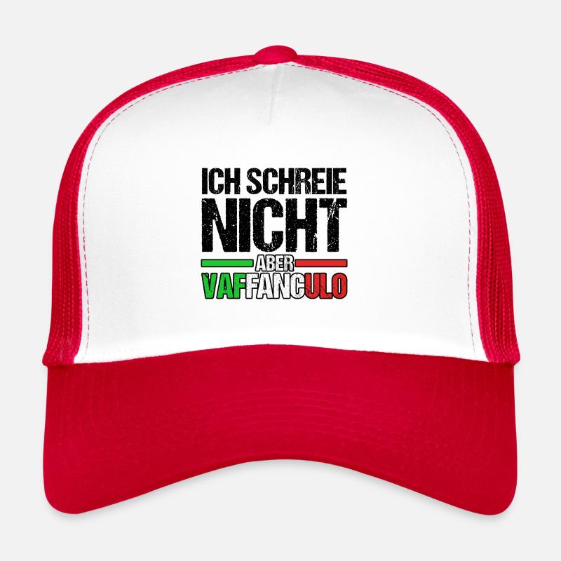 Italie Italien Vaffanculo Casquette trucker 