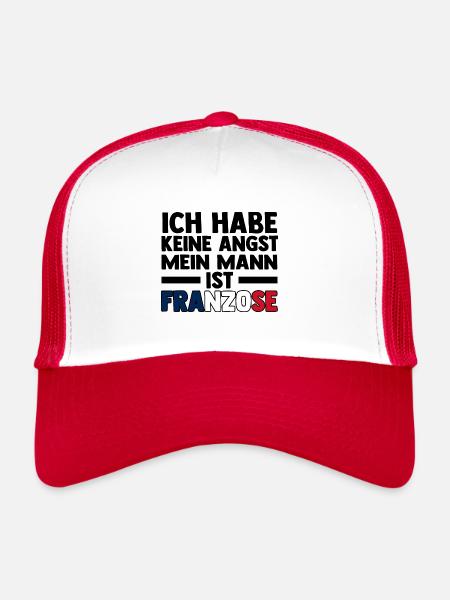 French French France - Trucker Cap - white/red - Front
