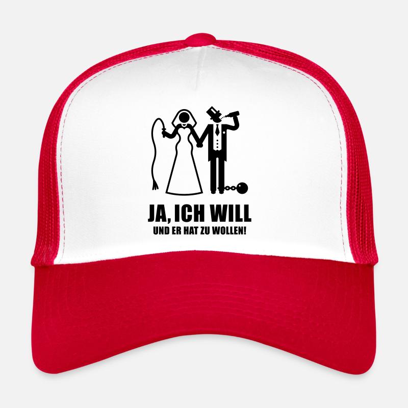 Ja, Ich Will … (Braut / Junggesellinnenabschied B) Trucker Cap