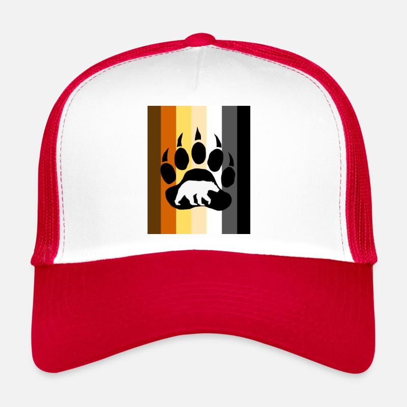 Homosexuelle Bärenflagge Trucker Cap