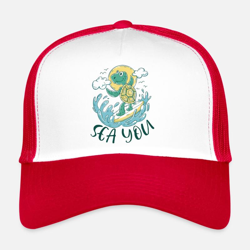 Surf - Mer vous Casquette trucker 